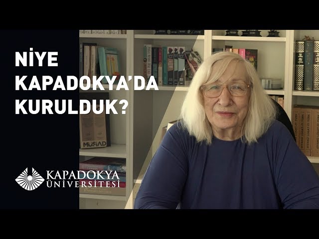 Niye Kapadokya'da Kurulduk | Alev Alatlı | Kapadokya Üniversitesi