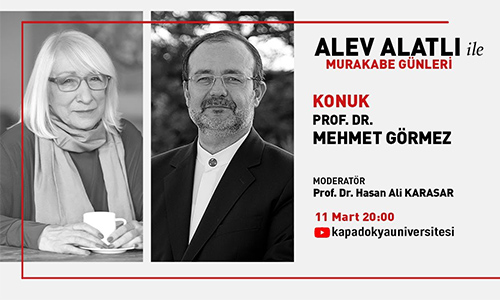 11.03.2024 Alev Alatlı ile Murakabe Günleri: "Prof. Dr. Mehmet Görmez"