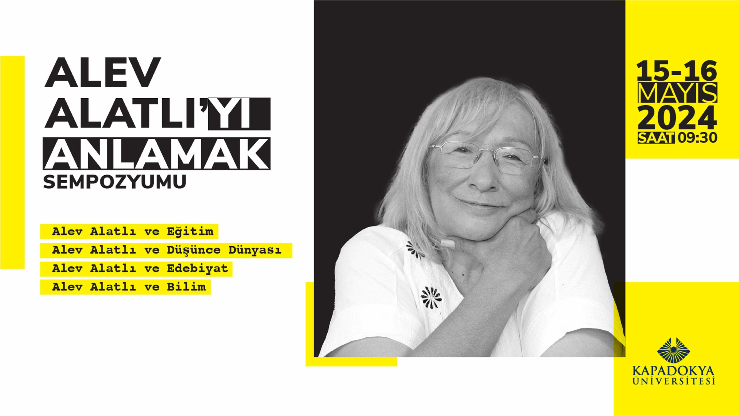 I. Alev Alatlı’yı Anlamak Sempozyumu – Açılış Konuşmaları